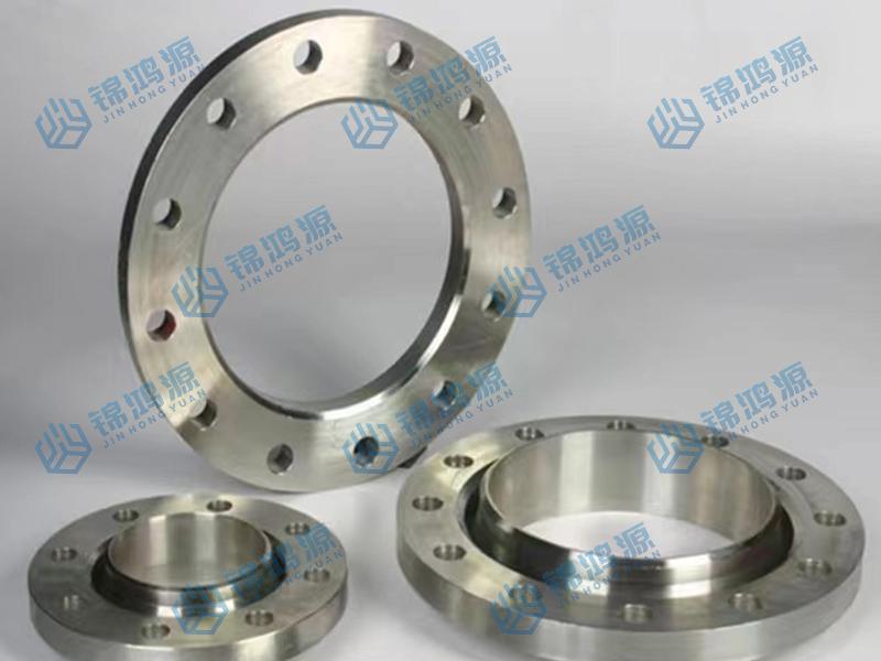 Titanium flange